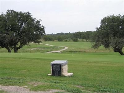 Concho Springs Marker